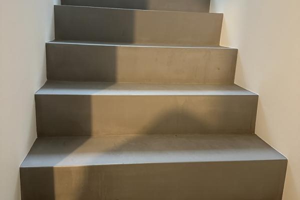 Sichtspachtelung Treppe 2